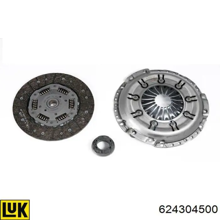 624304500 LUK Kit de embraiagem (3 peças)