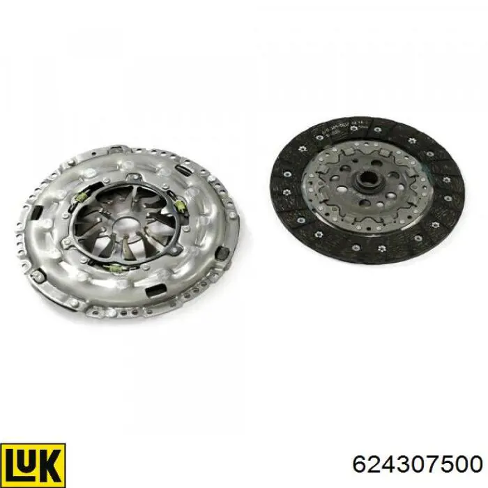 624307500 LUK Kit de embraiagem (3 peças)