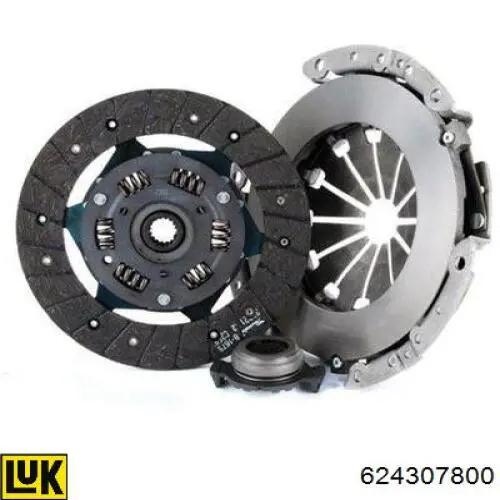 Kit de embraiagem (3 peças) LUK 624307800 preço, a partir de 202,87 USD