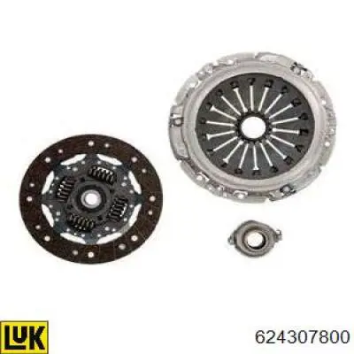 Compre 624307800 LUK Kit de embraiagem (3 peças)