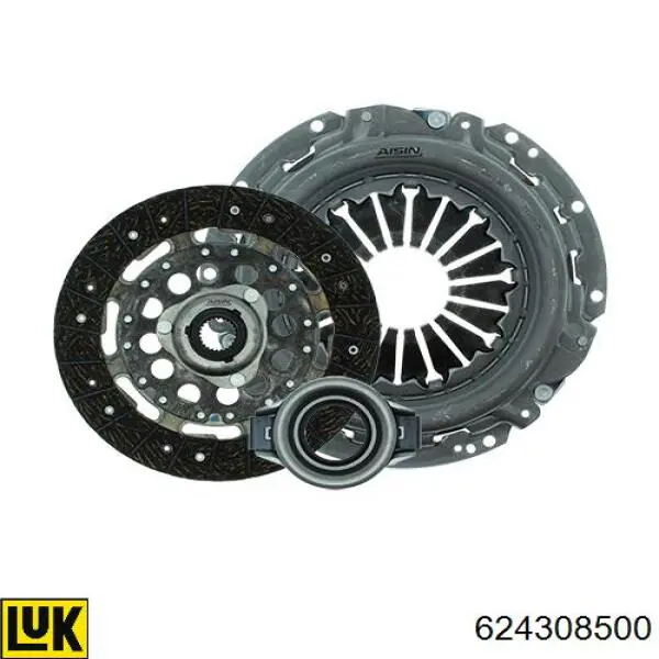 624308500 LUK Kit de embraiagem (3 peças)