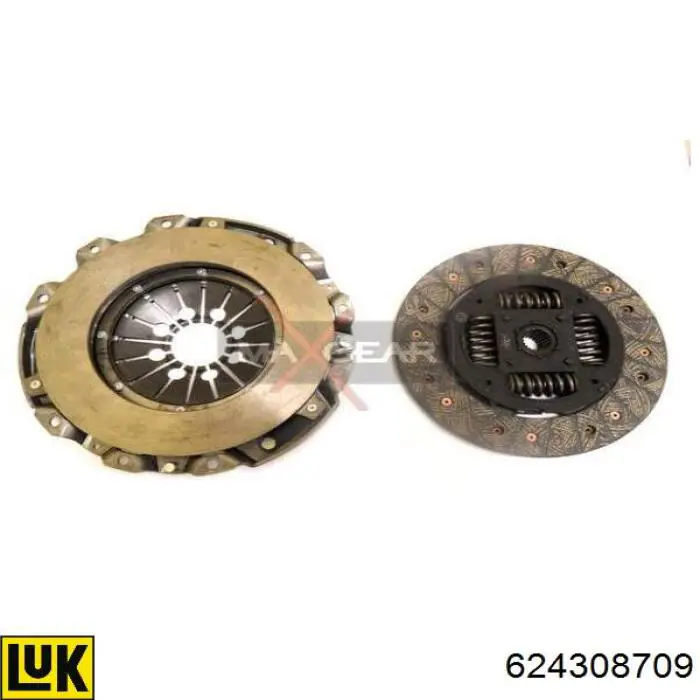 624308709 LUK Kit de embraiagem (3 peças)