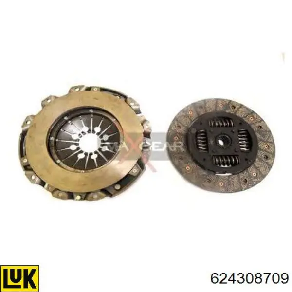 Kit de embraiagem (3 peças) LUK 624308709 preço, a partir de 149,87 USD