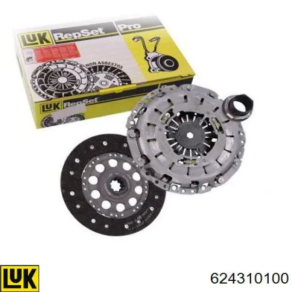 Kit de embraiagem (3 peças) LUK 624310100 preço, a partir de 251,73 USD