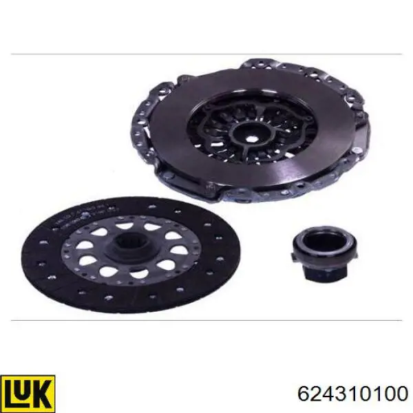 Kit de embraiagem (3 peças) LUK 624310100 preço, a partir de 251,73 USD