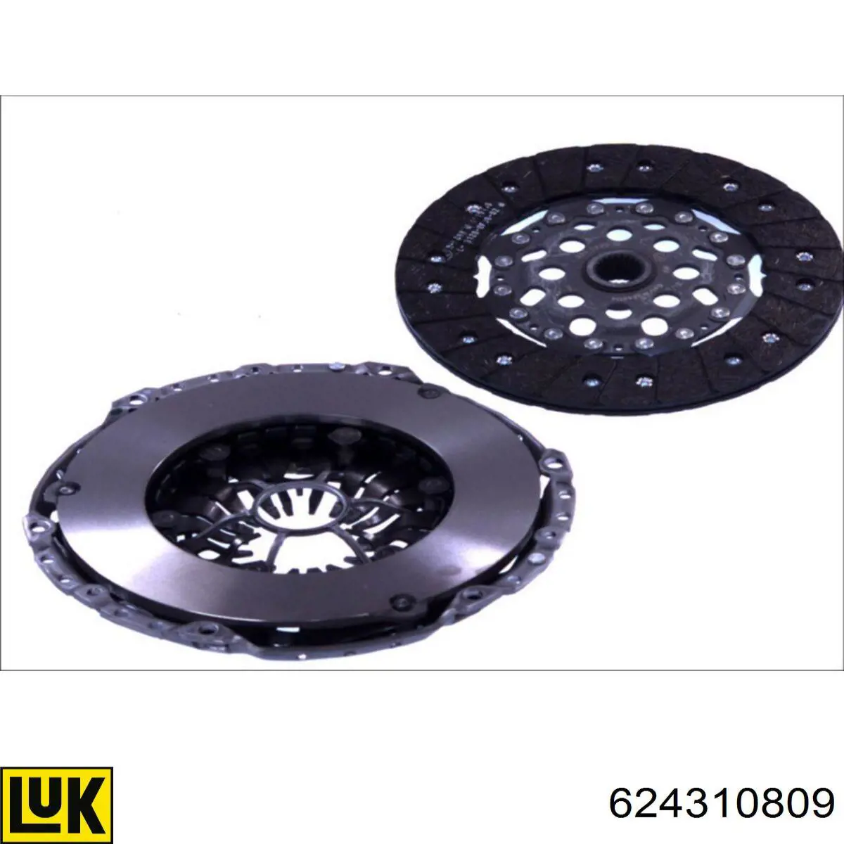 Compre 624310809 LUK Kit de embraiagem (3 peças)
