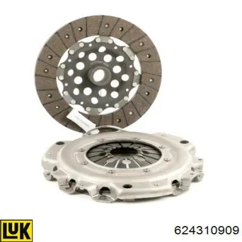 Compre 624310909 LUK Kit de embraiagem (3 peças)