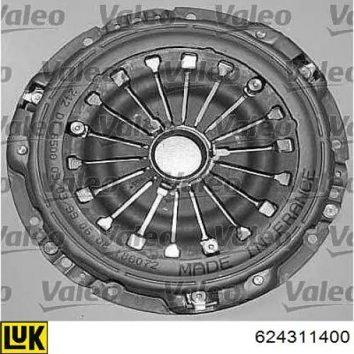 624311400 LUK Kit de embraiagem (3 peças)