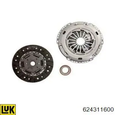 Kit de embraiagem (3 peças) LUK 624311600 preço, a partir de 264,98 USD