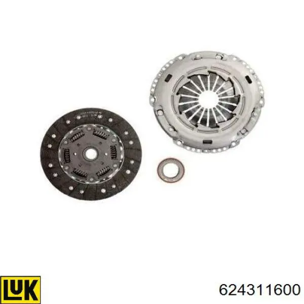 Compre 624311600 LUK Kit de embraiagem (3 peças)