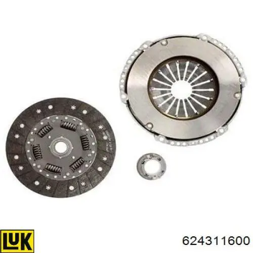 Kit de embraiagem (3 peças) LUK 624311600 preço, a partir de 264,98 USD