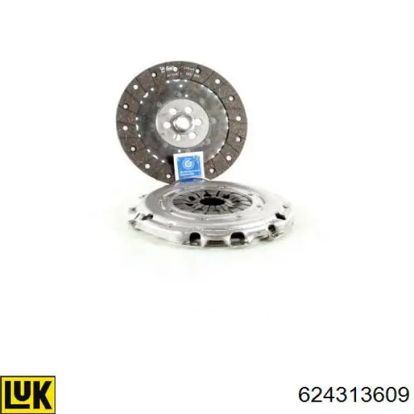624313609 LUK Kit de embraiagem (3 peças)