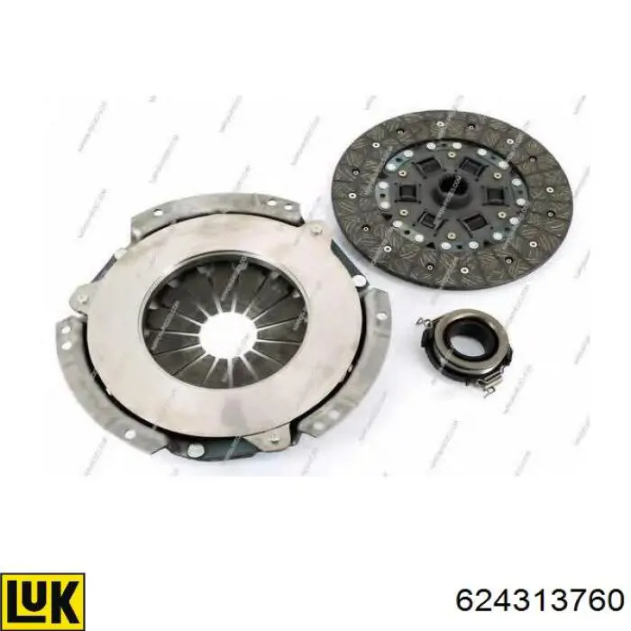Kit de embraiagem (3 peças) LUK 624313760 preço, a partir de 247,71 USD