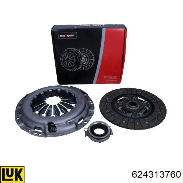 Kit de embraiagem (3 peças) LUK 624313760