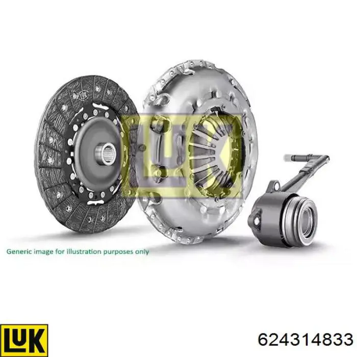 QD41430T32040 Hyundai/Kia Kit de embraiagem (3 peças)