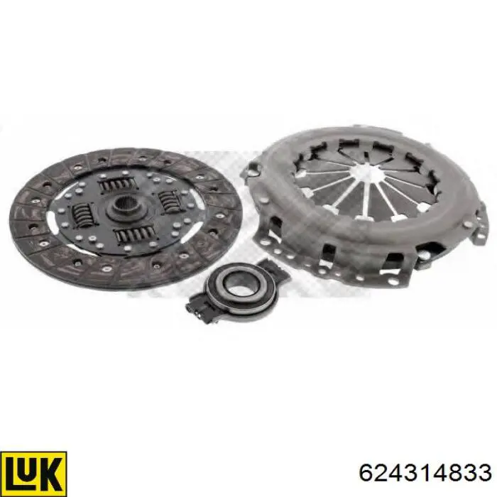 QD41430T32040 Hyundai/Kia Kit de embraiagem (3 peças)