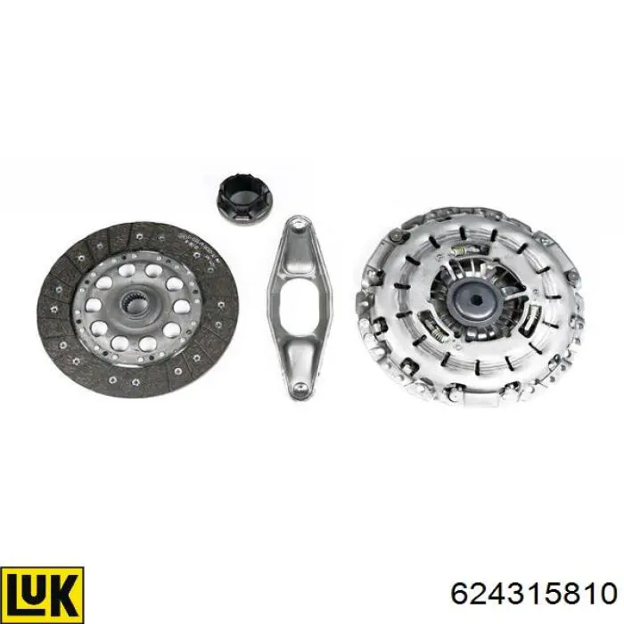 624315810 LUK Kit de embraiagem (3 peças)