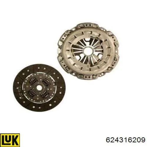 Compre 624316209 LUK Kit de embraiagem (3 peças)