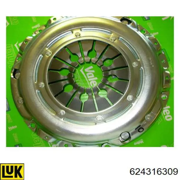 Compre 624316309 LUK Kit de embraiagem (3 peças)