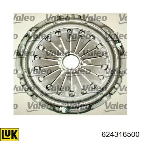 Compre 624316500 LUK Kit de embraiagem (3 peças)