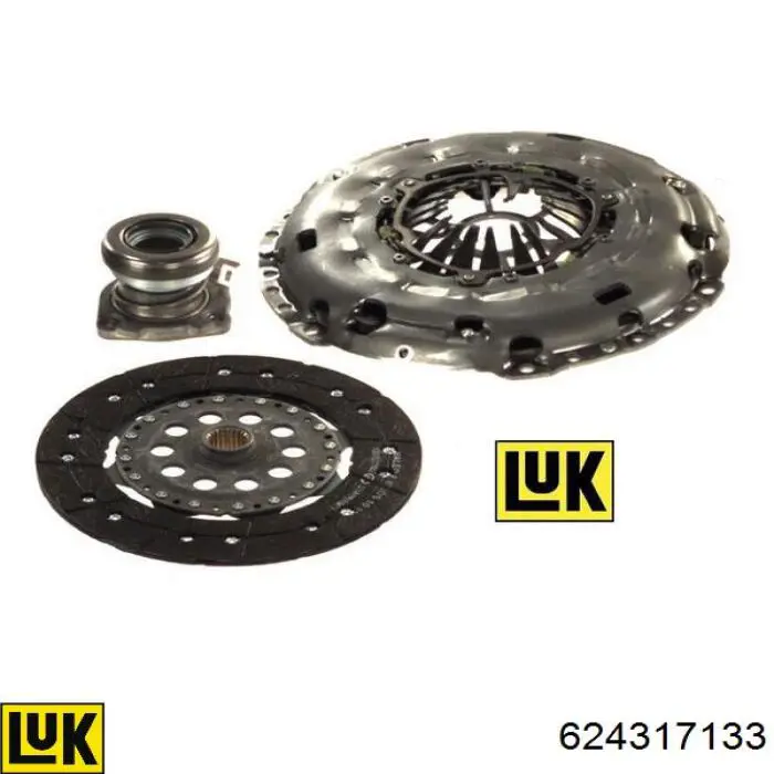 624317133 LUK Kit de embraiagem (3 peças)