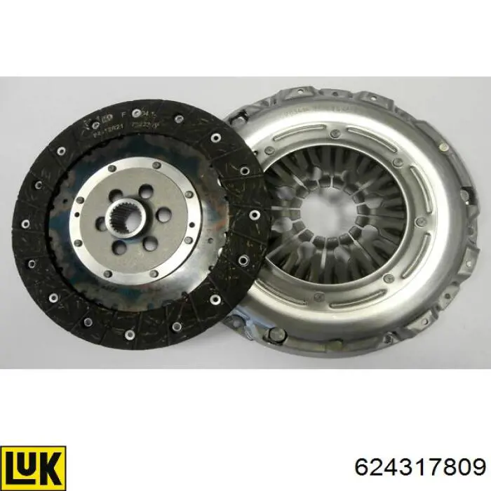 Kit de embraiagem (3 peças) LUK 624317809 preço, a partir de 273,50 USD