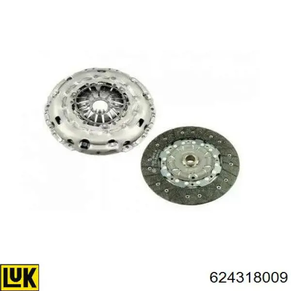 624318009 LUK Kit de embraiagem (3 peças)