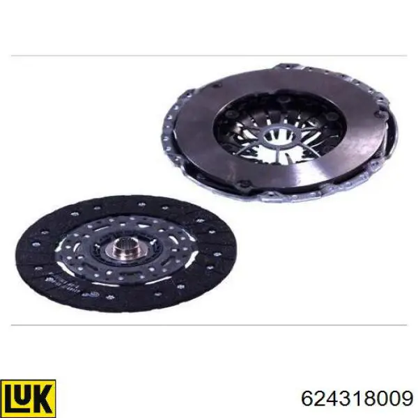 Kit de embraiagem (3 peças) LUK 624318009 preço, a partir de 144,90 USD