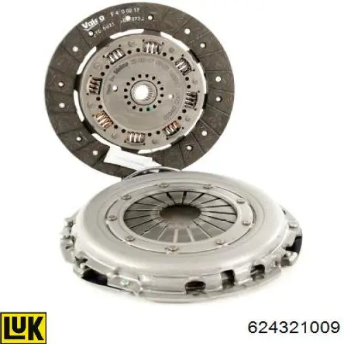 Compre 55191330 Fiat/Alfa/Lancia Kit de embraiagem (3 peças)