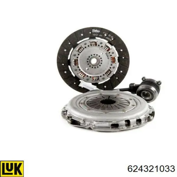 624321033 LUK Kit de embraiagem (3 peças)