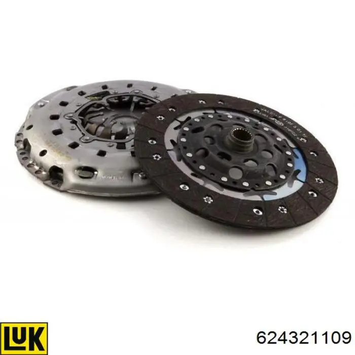 624321109 LUK Kit de embraiagem (3 peças)