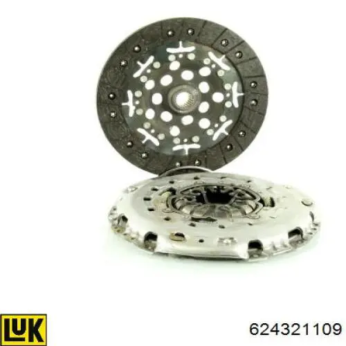 Compre 624321109 LUK Kit de embraiagem (3 peças)