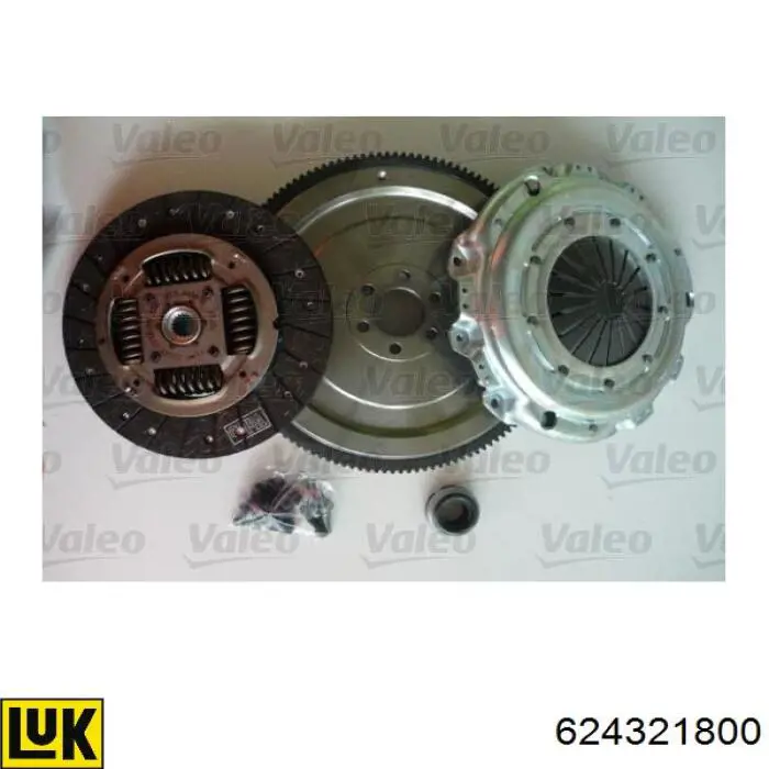 624321800 LUK Kit de embraiagem (3 peças)