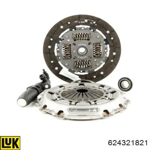 624321821 LUK Kit de embraiagem (3 peças)