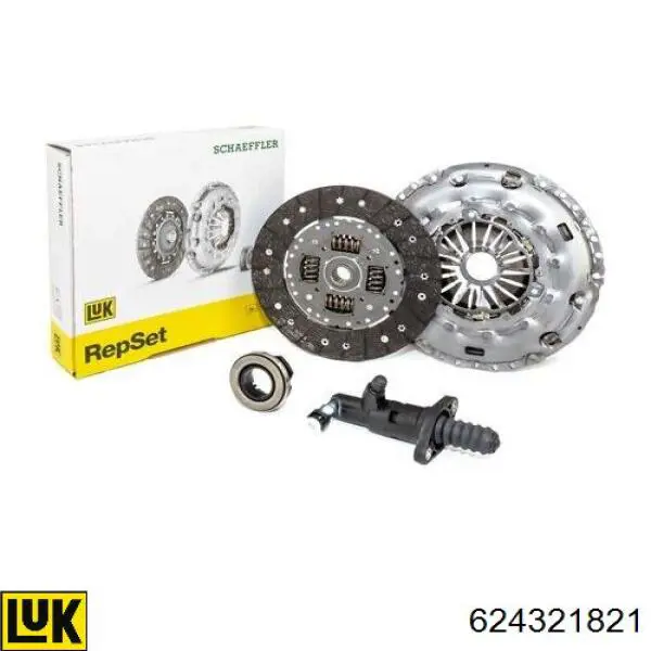 Kit de embraiagem (3 peças) LUK 624321821 preço, a partir de 94,23 USD