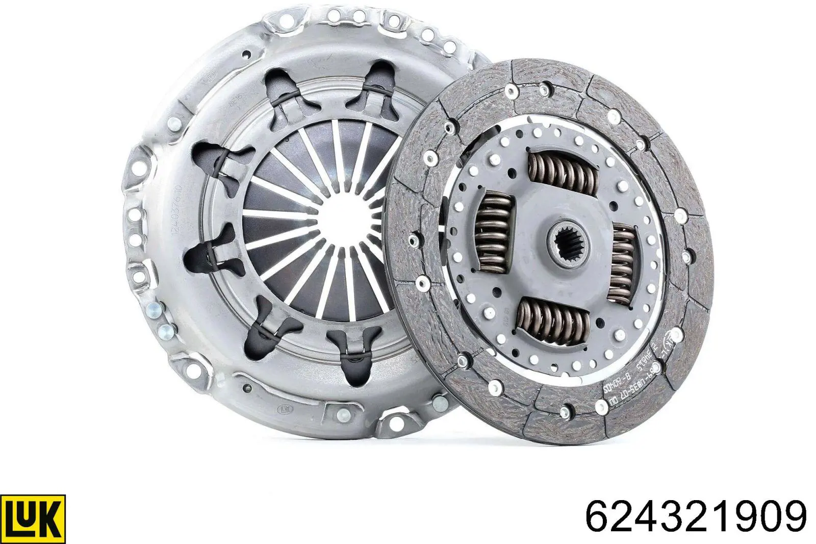 624321909 LUK Kit de embraiagem (3 peças)