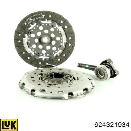 8200291842 Renault (RVI) Kit de embraiagem (3 peças)