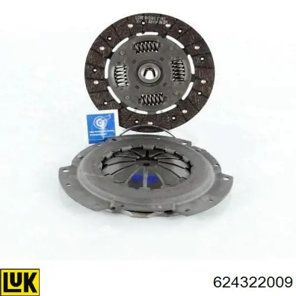 624322009 LUK Kit de embraiagem (3 peças)