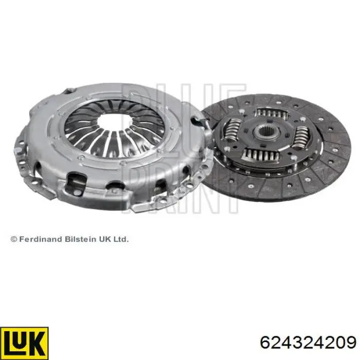 Compre 624324209 LUK Kit de embraiagem (3 peças)