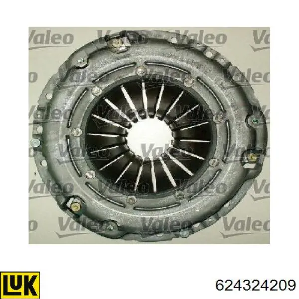 Kit de embraiagem (3 peças) LUK 624324209 preço, a partir de 206,04 USD