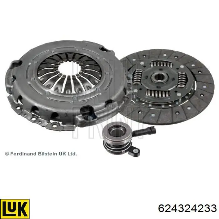 Compre 624324233 LUK Kit de embraiagem (3 peças)