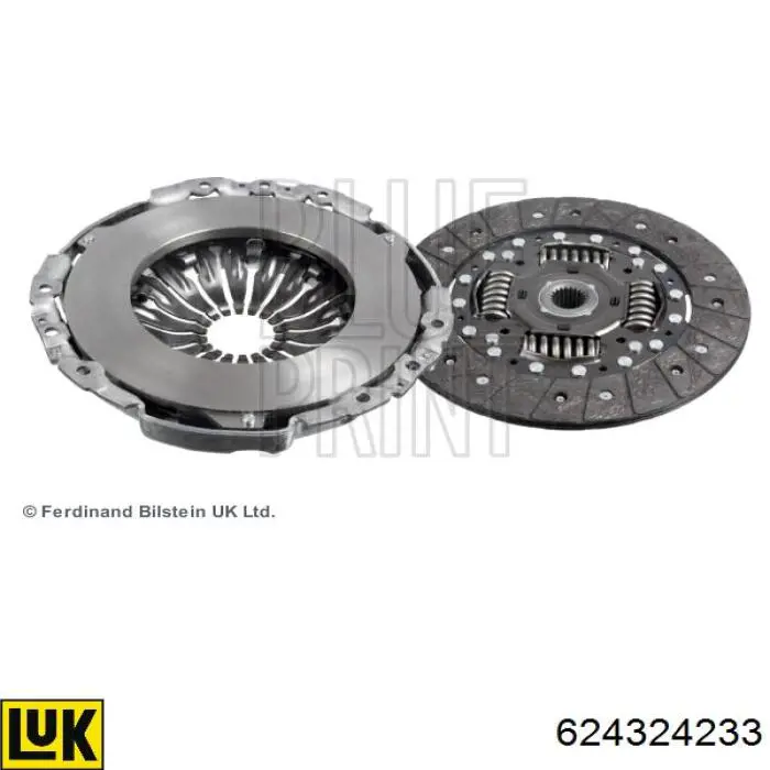 624324233 LUK Kit de embraiagem (3 peças)