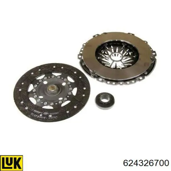 Kit de embraiagem (3 peças) LUK 624326700 preço, a partir de 183,07 USD