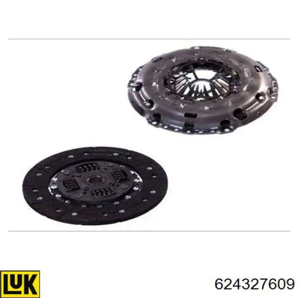 624327609 LUK Kit de embraiagem (3 peças)