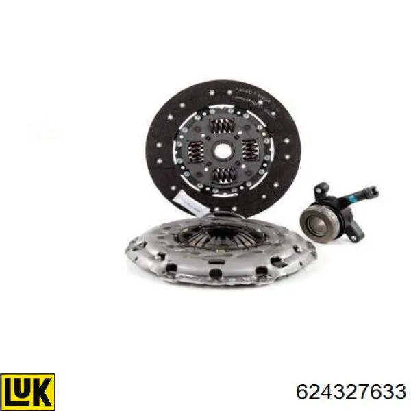 624327633 LUK Kit de embraiagem (3 peças)