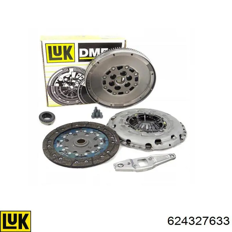 Compre 624327633 LUK Kit de embraiagem (3 peças)