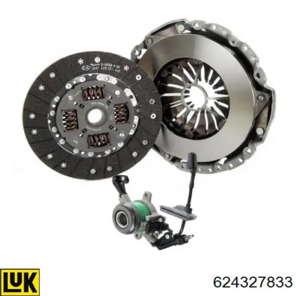624327833 LUK Kit de embraiagem (3 peças)