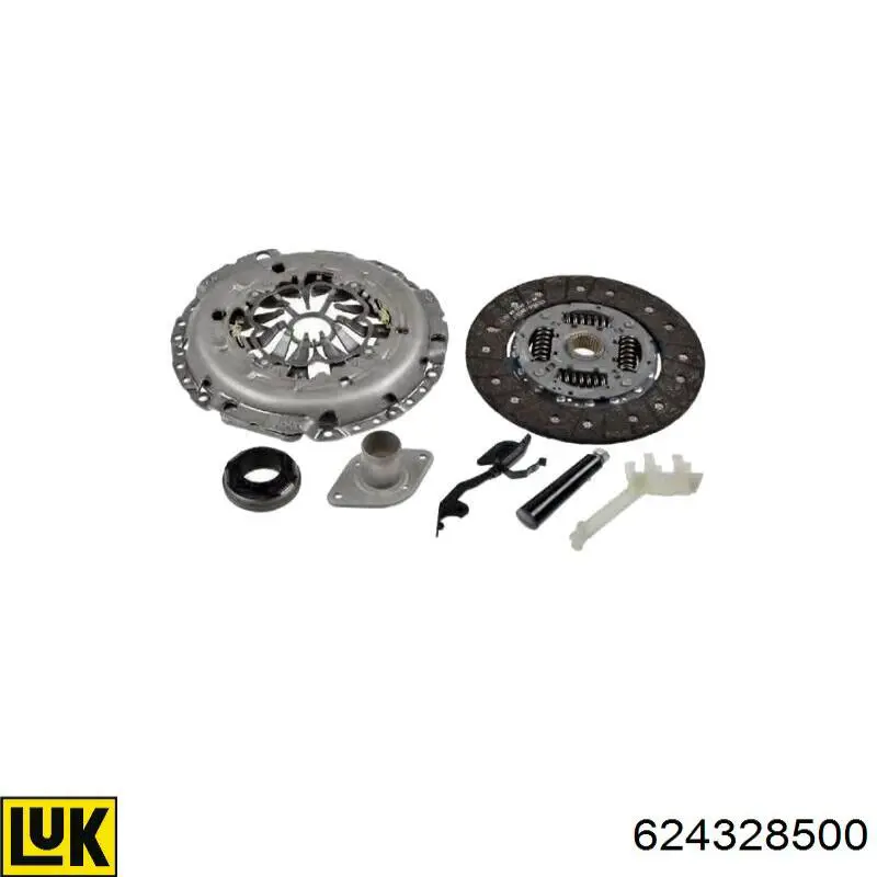 Compre 624328500 LUK Kit de embraiagem (3 peças)