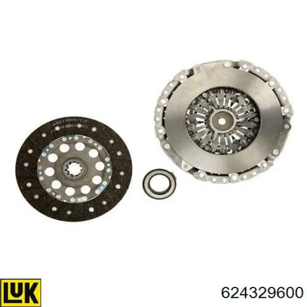 Kit de embraiagem (3 peças) LUK 624329600 preço, a partir de 289,61 USD