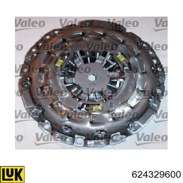 Compre 624329600 LUK Kit de embraiagem (3 peças)